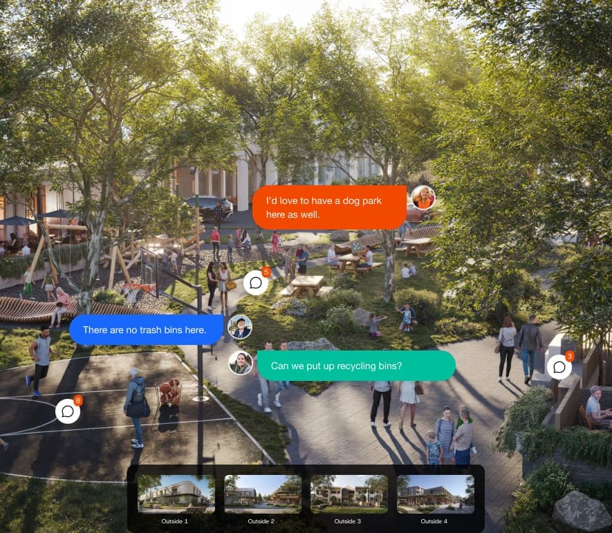Interactive feedback tool with comprehensive content support